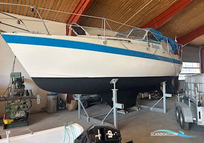Albin MS 82 Motorseglar 1977, med Volvo Penta MD 17C motor, Danmark