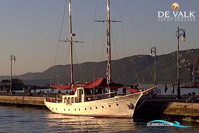 Classic Dutch Motorsailer Motorseglar 1932, med volvo motor, Italien