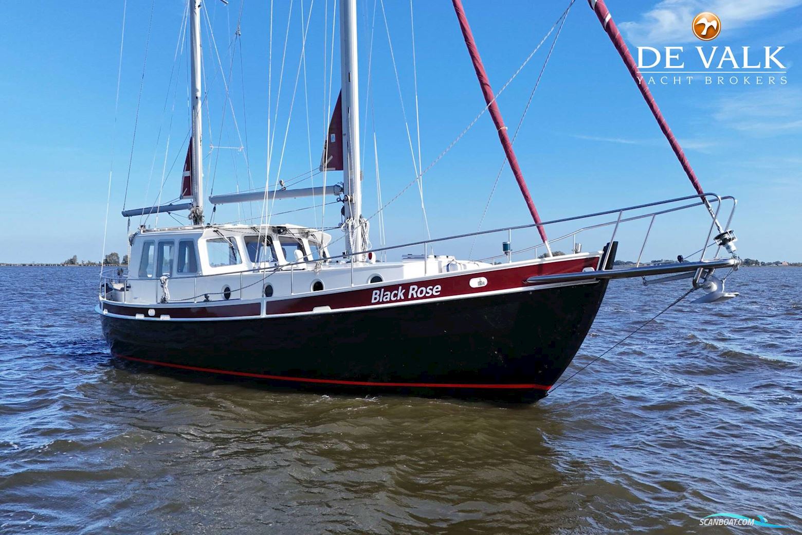 Danish Rose 37 Motorseglar 1995, med Yanmar motor, Holland