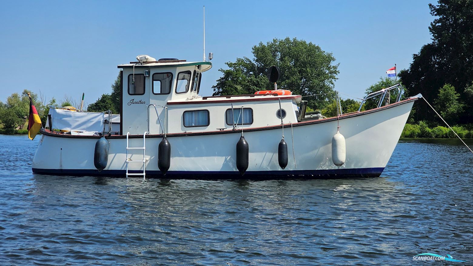 Dueholm Fisher 27 Motorseglar 1980, med Perkins motor, Holland