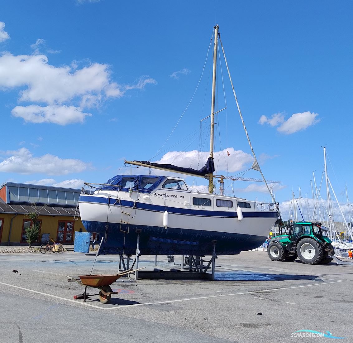 Finclipper 35 Motorseglar 1973, med Perkins motor, Danmark