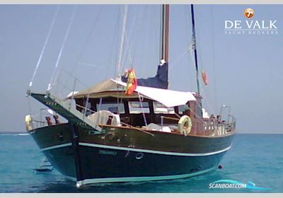 Gulet 20 m Motorseglar 2000, med Cummins motor, Spanien