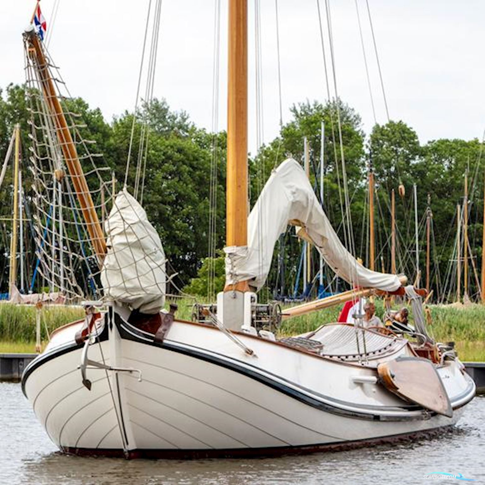 Lemsteraak Sailing Yacht Motorseglar 2001, med Volvo motor, Holland