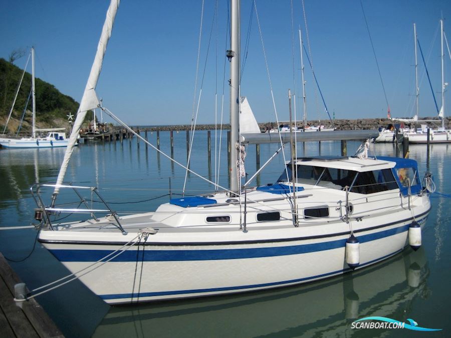 LM 28  Motorseglar 1989, med Volvo Penta 2003 marinediesel motor, Danmark