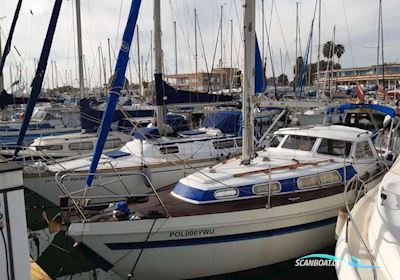 Mascot 28 Motorseglar 1986, med Volvo Penta Turbo 2003T motor, Spanien