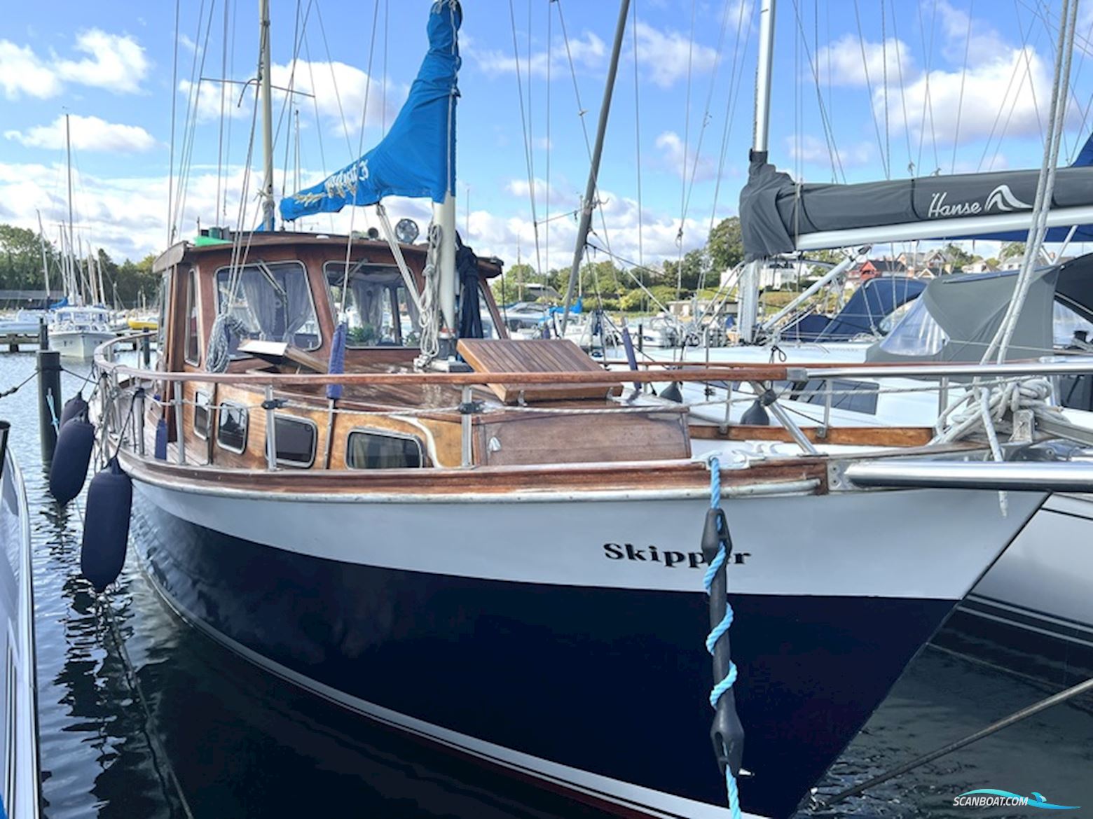 Nauticat 33 Motorseglar 1976, med Ford 2712E motor, Danmark