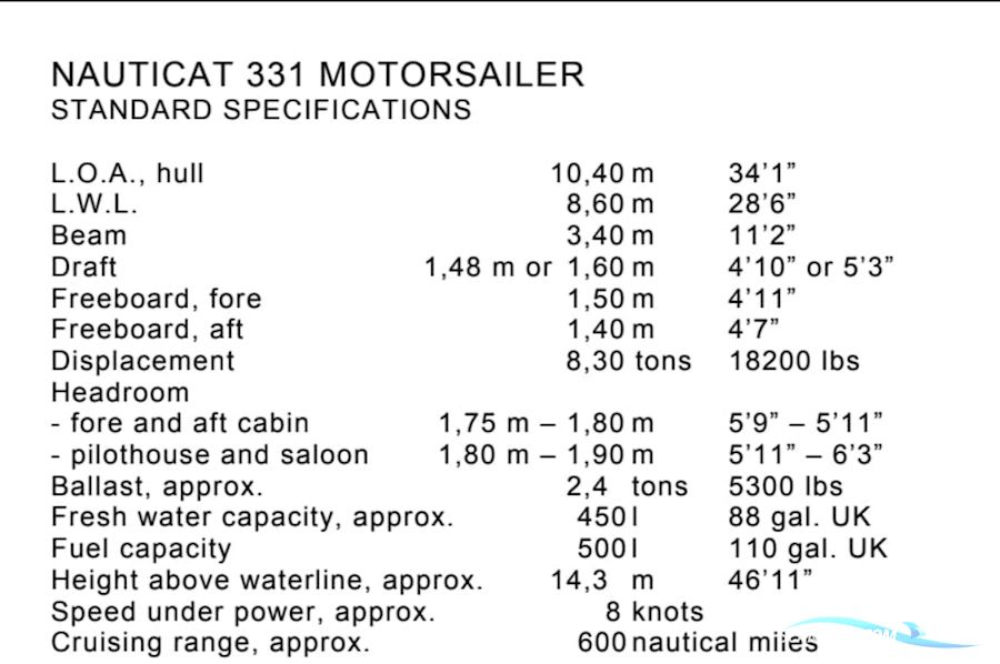 Nauticat 331