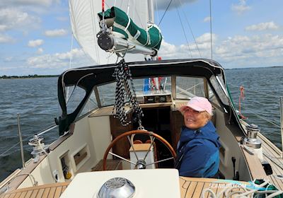 Targa 101 Motorseglar 1983, med Volvo Penta MD11D  motor, Danmark