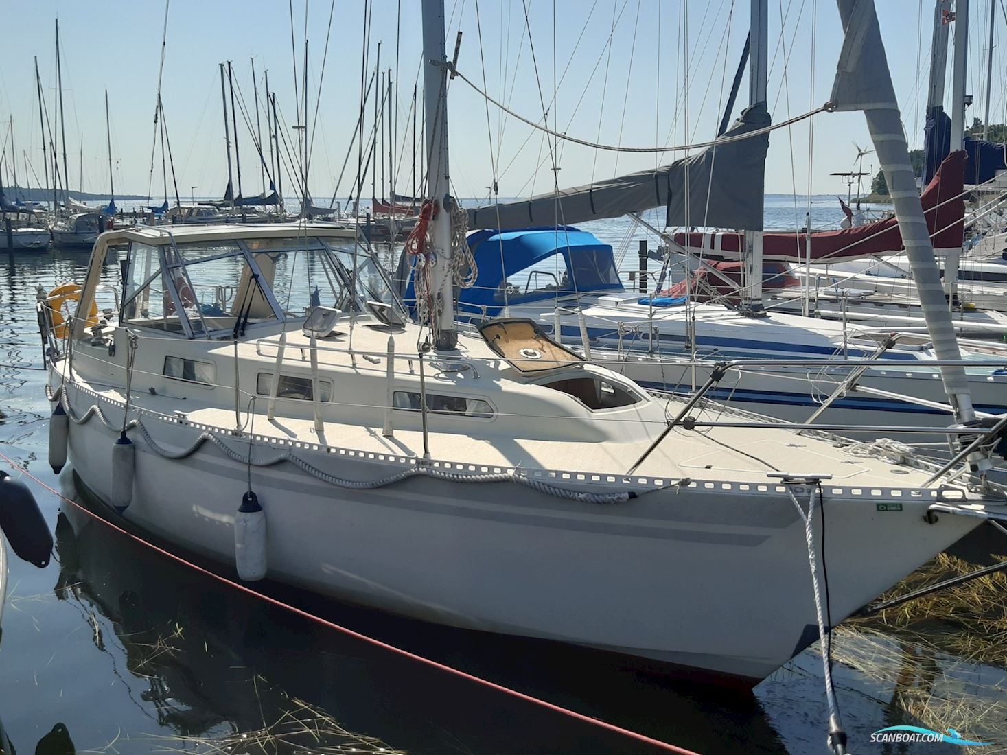 Tur 97 Motorseglar 1978, med Volvo Penta D2 40F  motor, Danmark