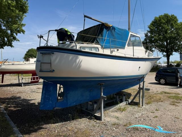 Winga 25 Motorseglar 1975, med Volvo Penta motor, Danmark