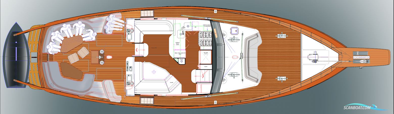 53ft Motorsailer, Shallow Water, Lifting Keel, Ketch Rigged