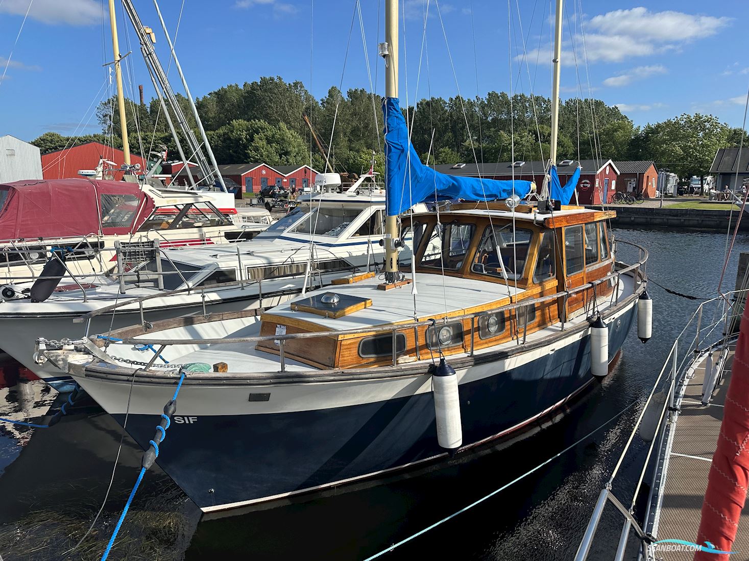 Nauticat 33 Motorsegler 1976, mit Ford motor, Dänemark