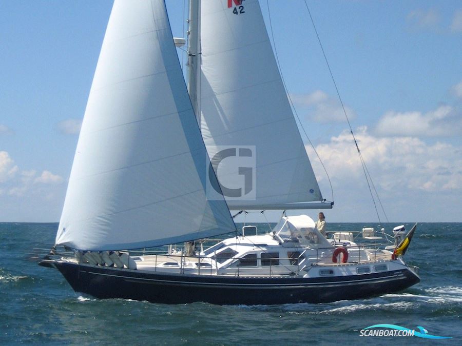 Nauticat 42 Motorsegler 1996, mit Yanmar 4LH-TE motor, Frankreich