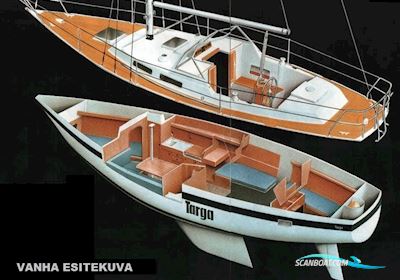 Targa 101 Motorsegler 1983, mit Volvo Penta MD11D  motor, Dänemark
