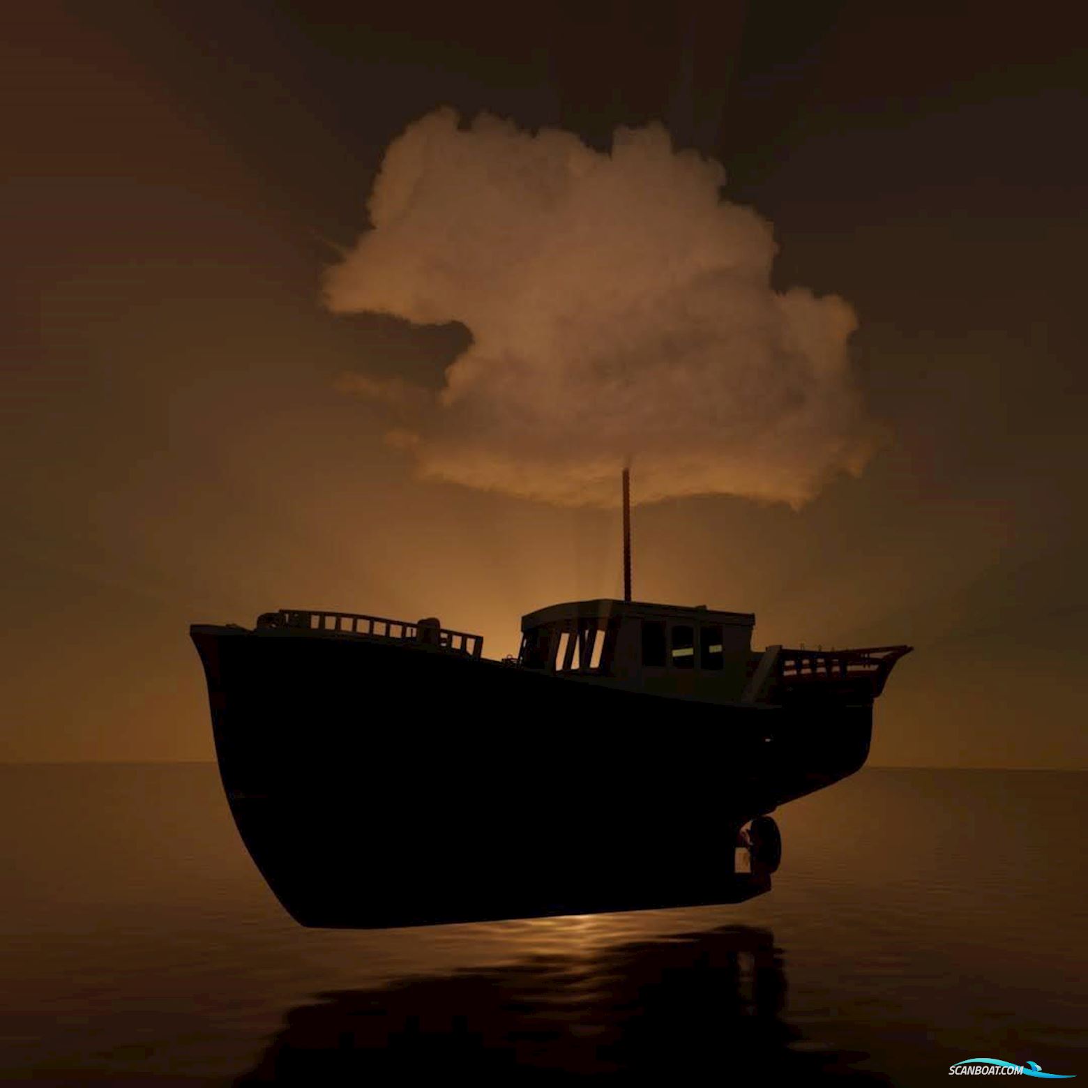 wooden boat - Jagt Ketch Rigged