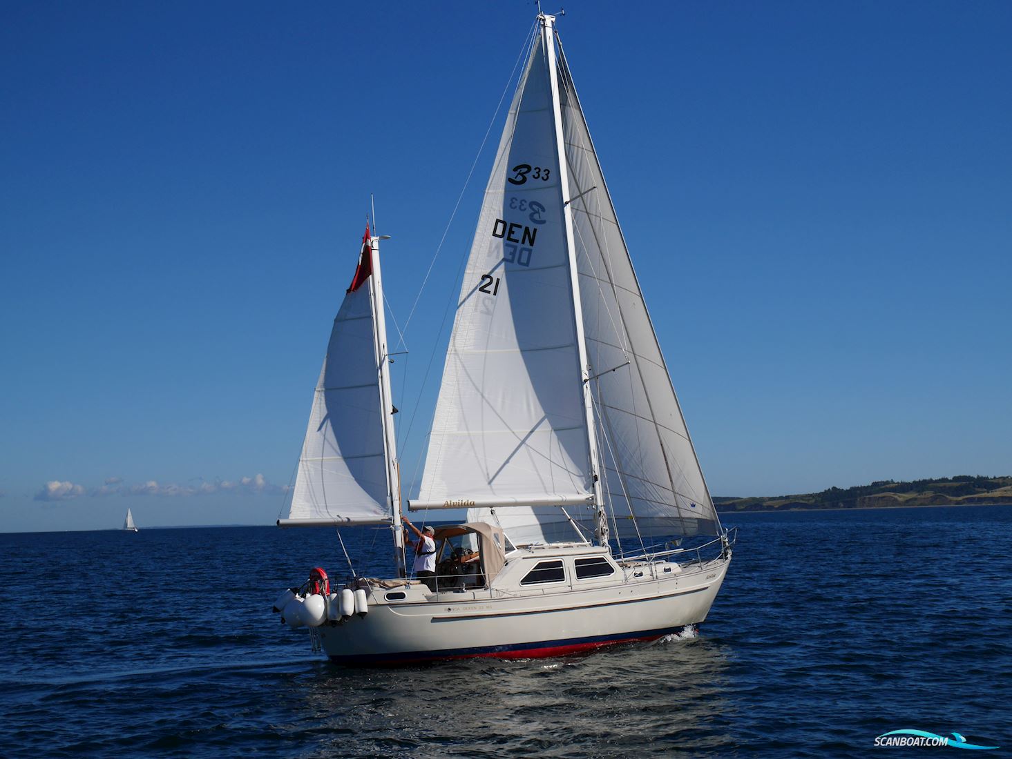 Bianca Queen 33MS Motorsejler 1979, med Lombardino Ldw 2204M motor, Danmark