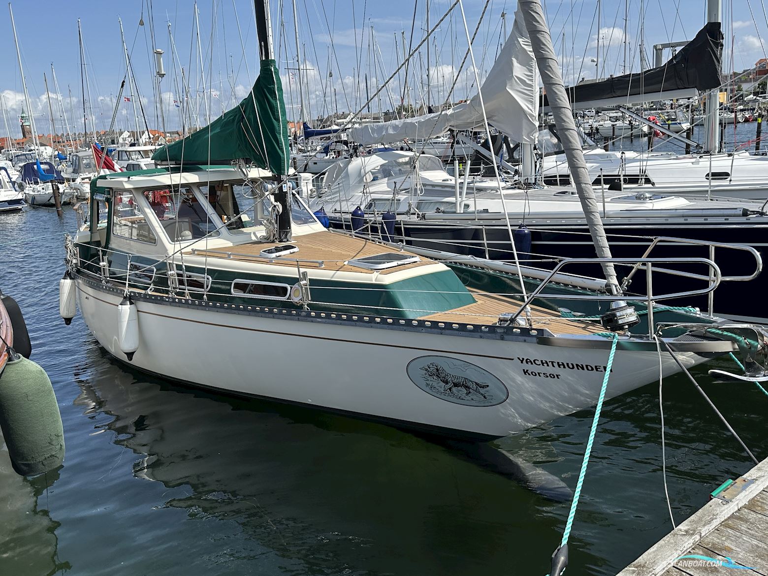 Coronet Elvstrøm 38 Motorsejler 1978, med Yanmar 4Jhae
 motor, Danmark