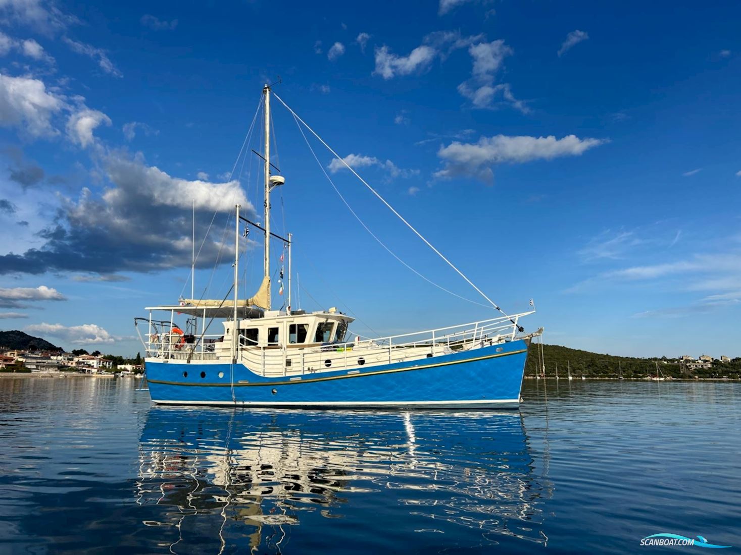 Diesel Duck 44 Trawler Motorsailer Motorsejler 2008, med John Deere motor, Grækenland