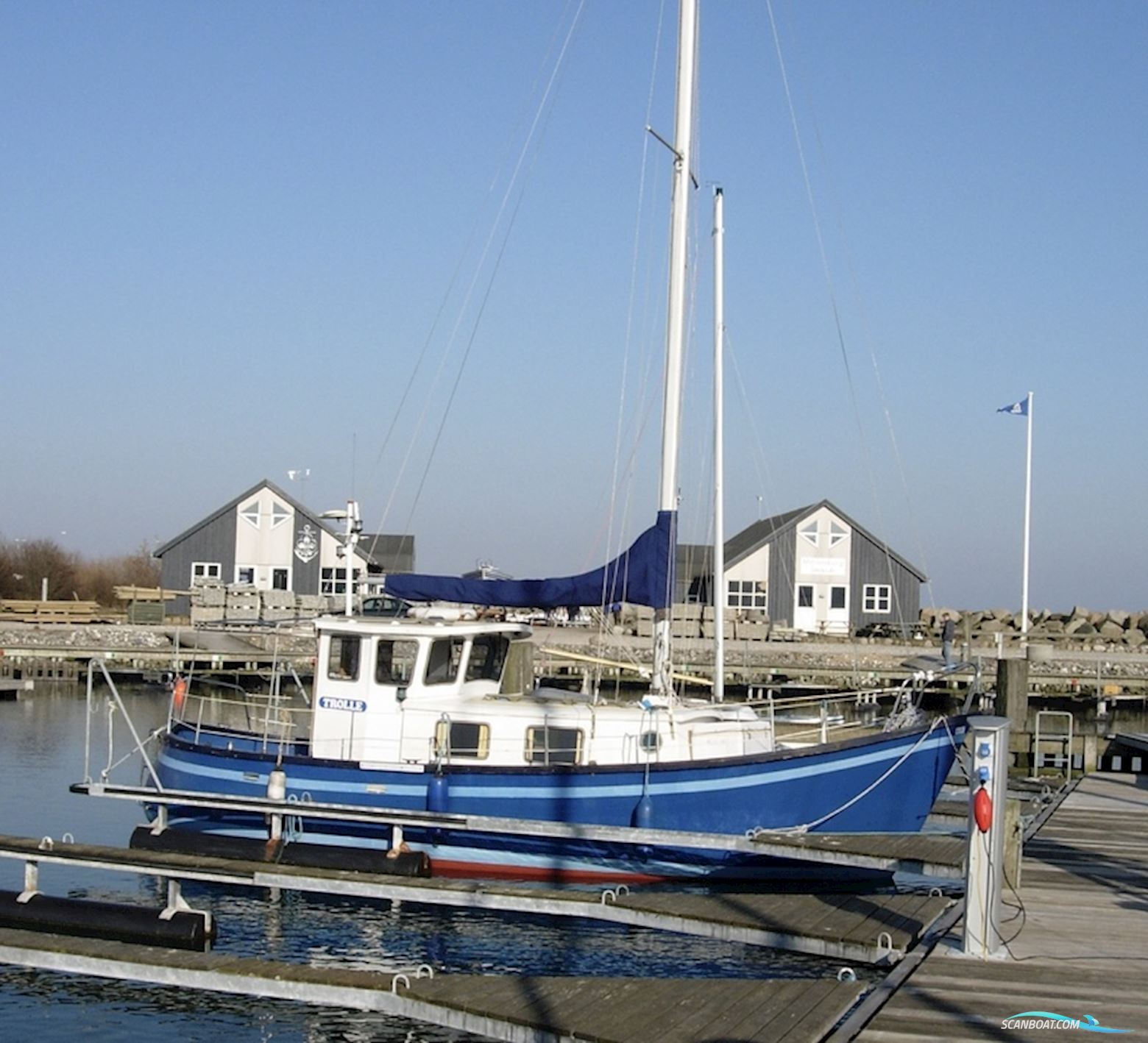 Fisherman DM 27 Motorsejler 1980, med Yanmar
 motor, Danmark