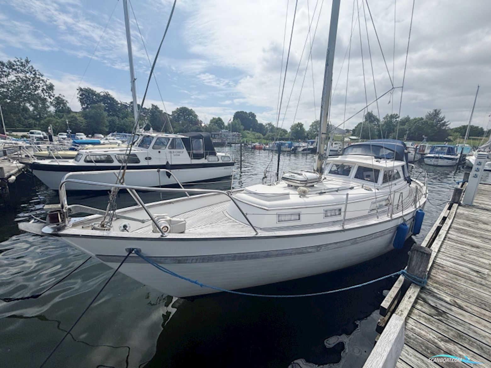 Fjord 33 MS Motorsejler Motorsejler 1974, med Volvo Penta motor, Danmark