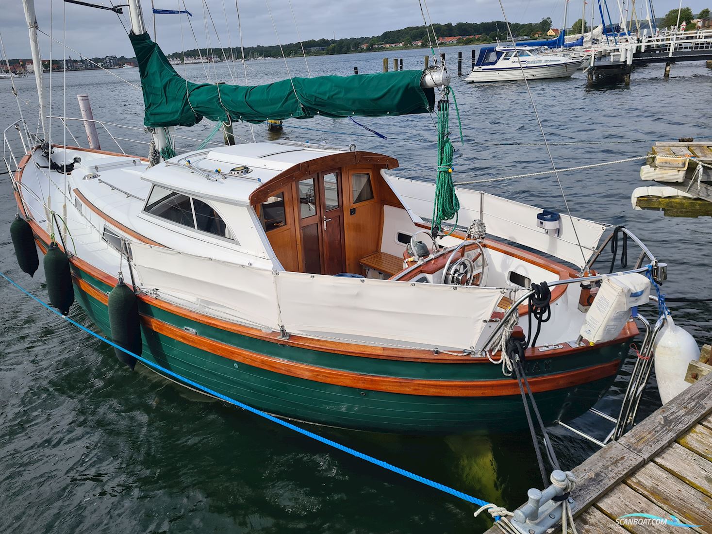 Fjord ms 33 Motorsejler 1971, med Perkins motor, Danmark