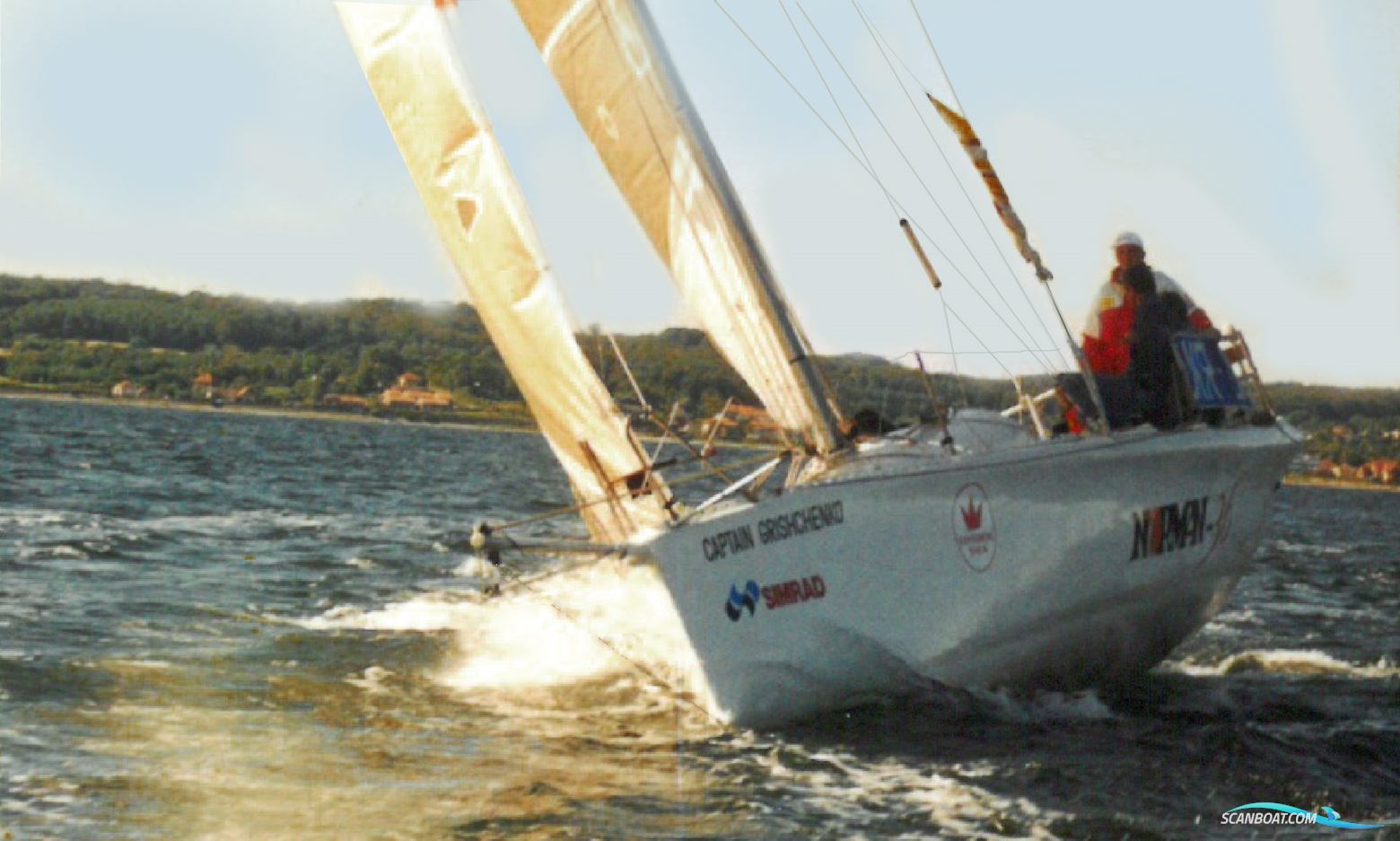 Ketch Rigged 451 Motorsailer Pilothouse