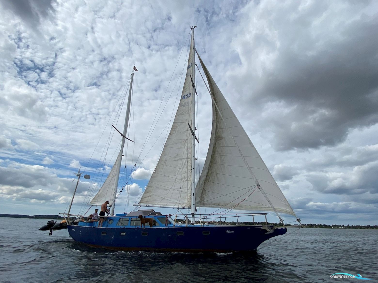 Ketch World Cruiser 51 Motorsejler 1983, med Yanmar
 motor, Danmark