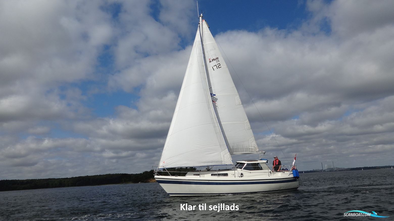 Lm 28 Motorsejler 1986, med Bukh DV 24 motor, Danmark