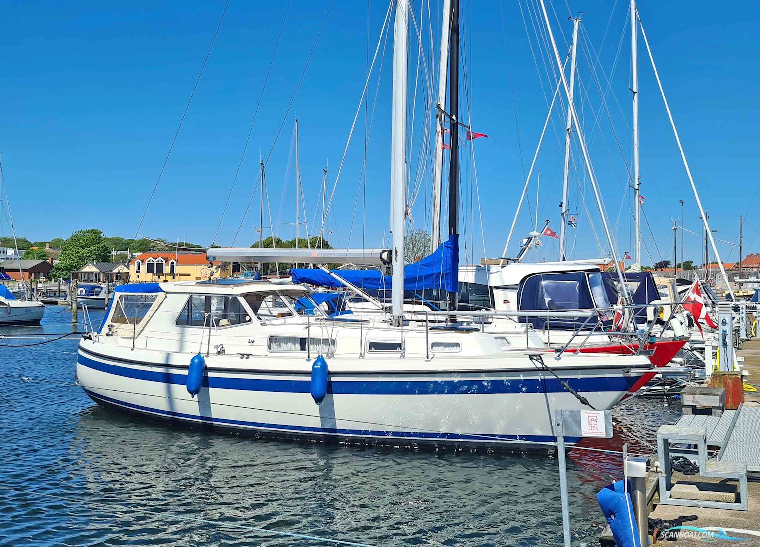 Lm 30 Motorsejler 1990, med Volvo Penta motor, Danmark