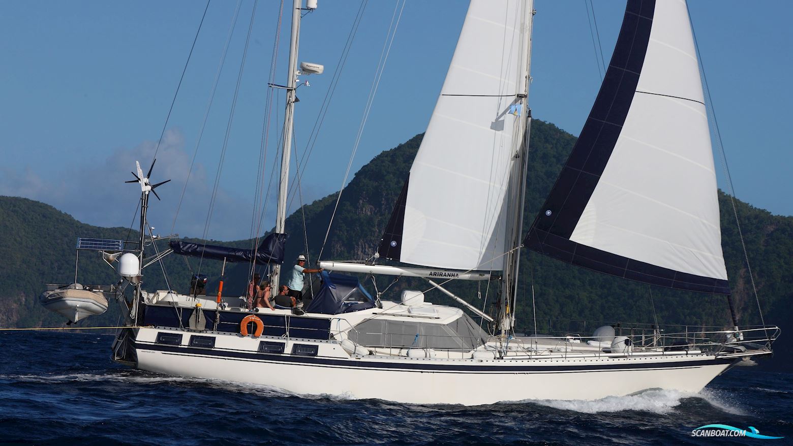 Nauticat 521 Motorsejler 1990, med Ford Lehman motor, Spanien