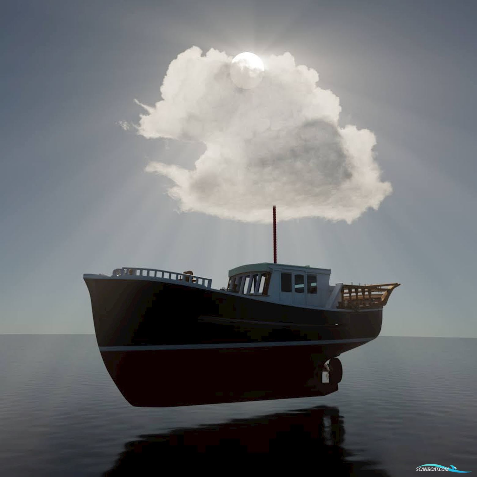 wooden boat - Jagt Ketch Rigged