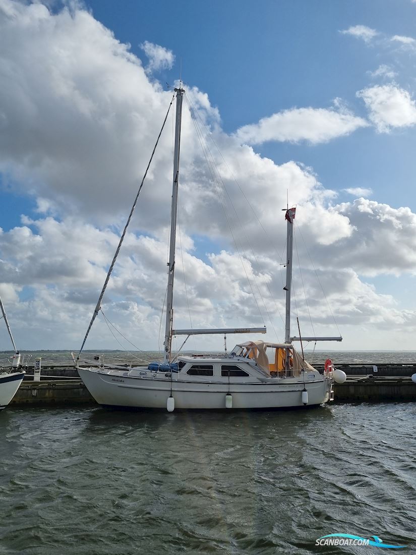 Bianca Queen 33MS Motorzeiler 1979, met Lombardino Ldw 2204M motor, Denemarken