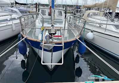 De Boarnstream Sirocco 31 Decksalon Motorzeiler 1986, met Perkins 4.108 motor, Denemarken