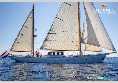 Feadship Ketch Motorzeiler 1939, met Caterpillar motor, Spain