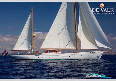 Feadship Ketch Motorzeiler 1939, met Caterpillar motor, Spain