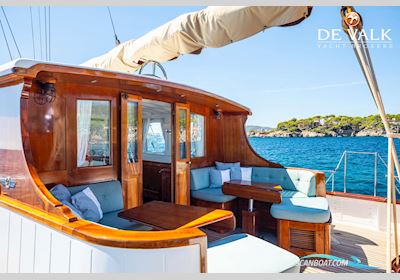 Feadship Ketch Motorzeiler 1939, met Caterpillar motor, Spain