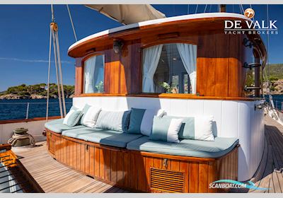 Feadship Ketch Motorzeiler 1939, met Caterpillar motor, Spain