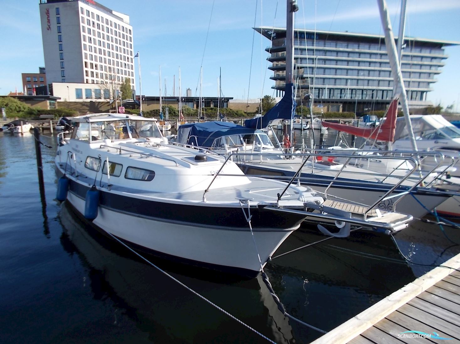 Finnsailer 36 Motorzeiler 1977, met Perkins motor, Denemarken