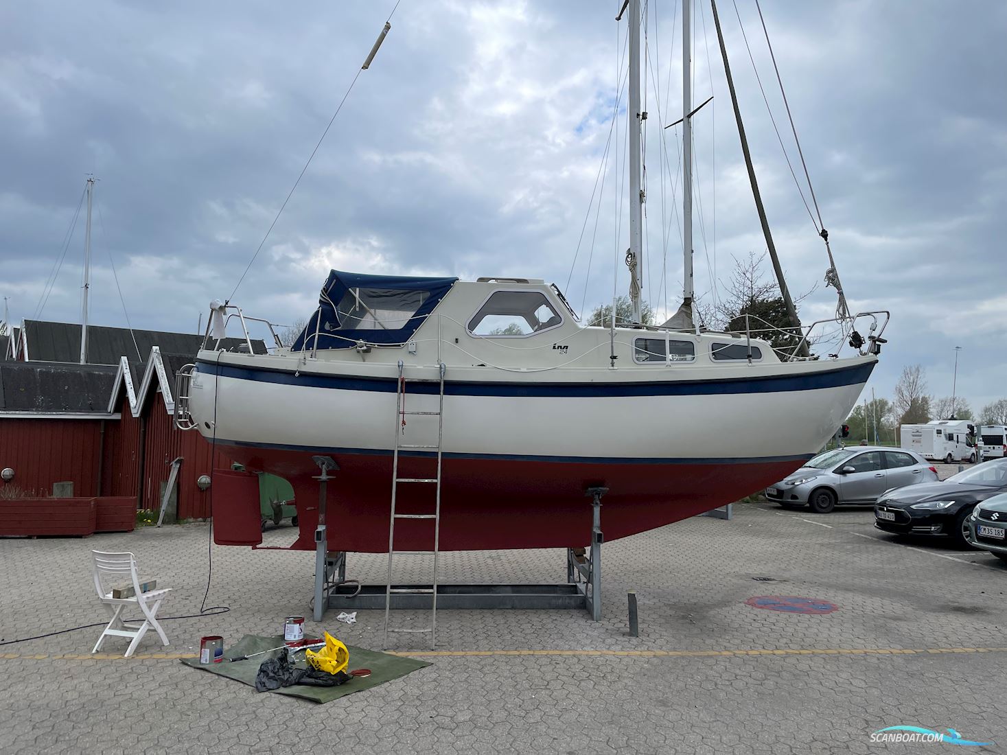 LM 24 Motorzeiler 1978, met Vetus motor, Denemarken