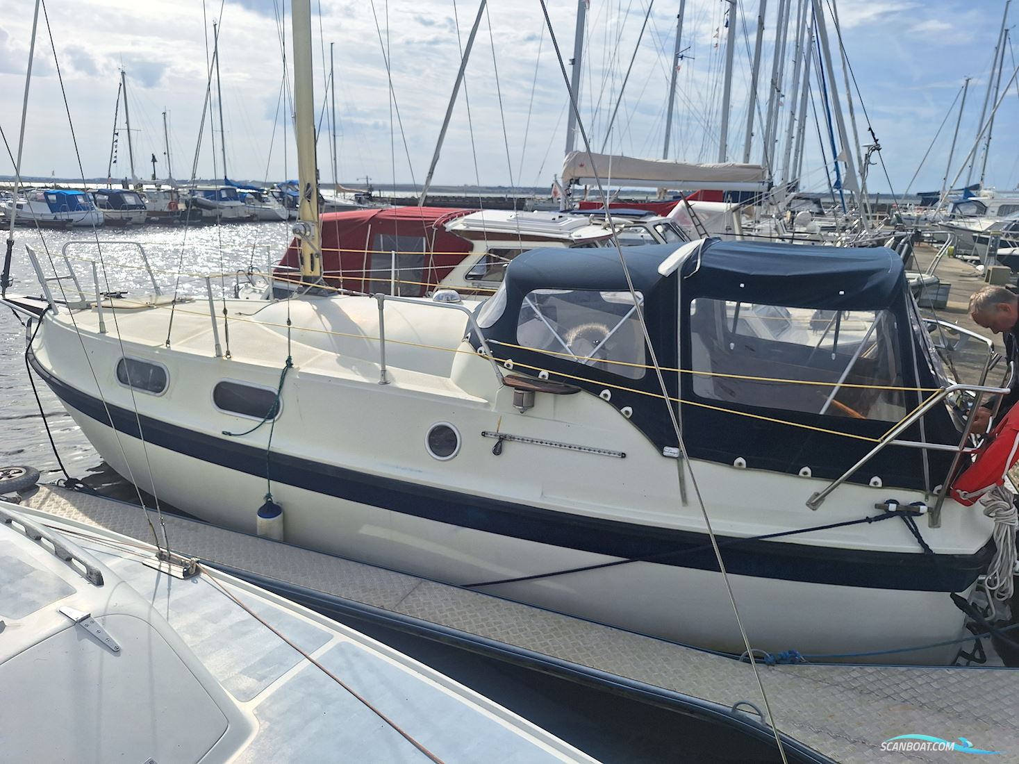 Medusa 25 Motorzeiler 1974, met BUKH DV-20 motor, Denemarken