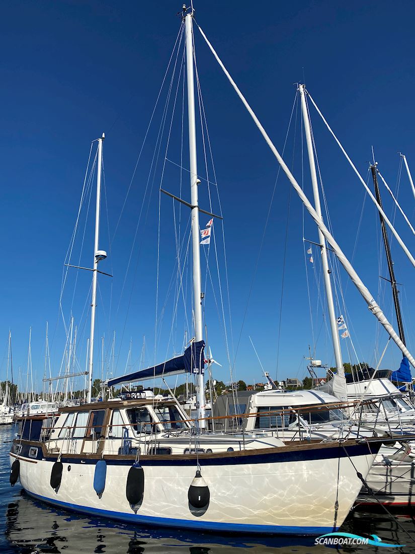 Nauticat 38 Motorzeiler 1981, met Ford 2912E motor, Denemarken