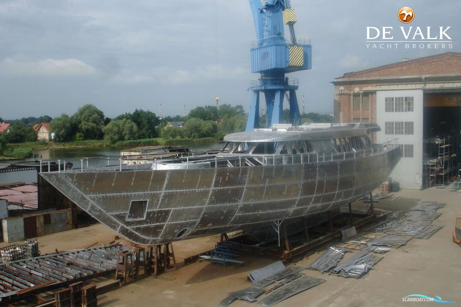 One Off 45 Meter Motor Sailer Barracuda Design Motorzeiler 2008, met Not Yet Built in motor, Poland