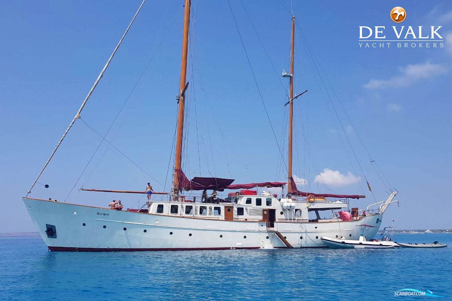 One Off Motorsailer Motorzeiler 1962, met Gardner motor, Spain