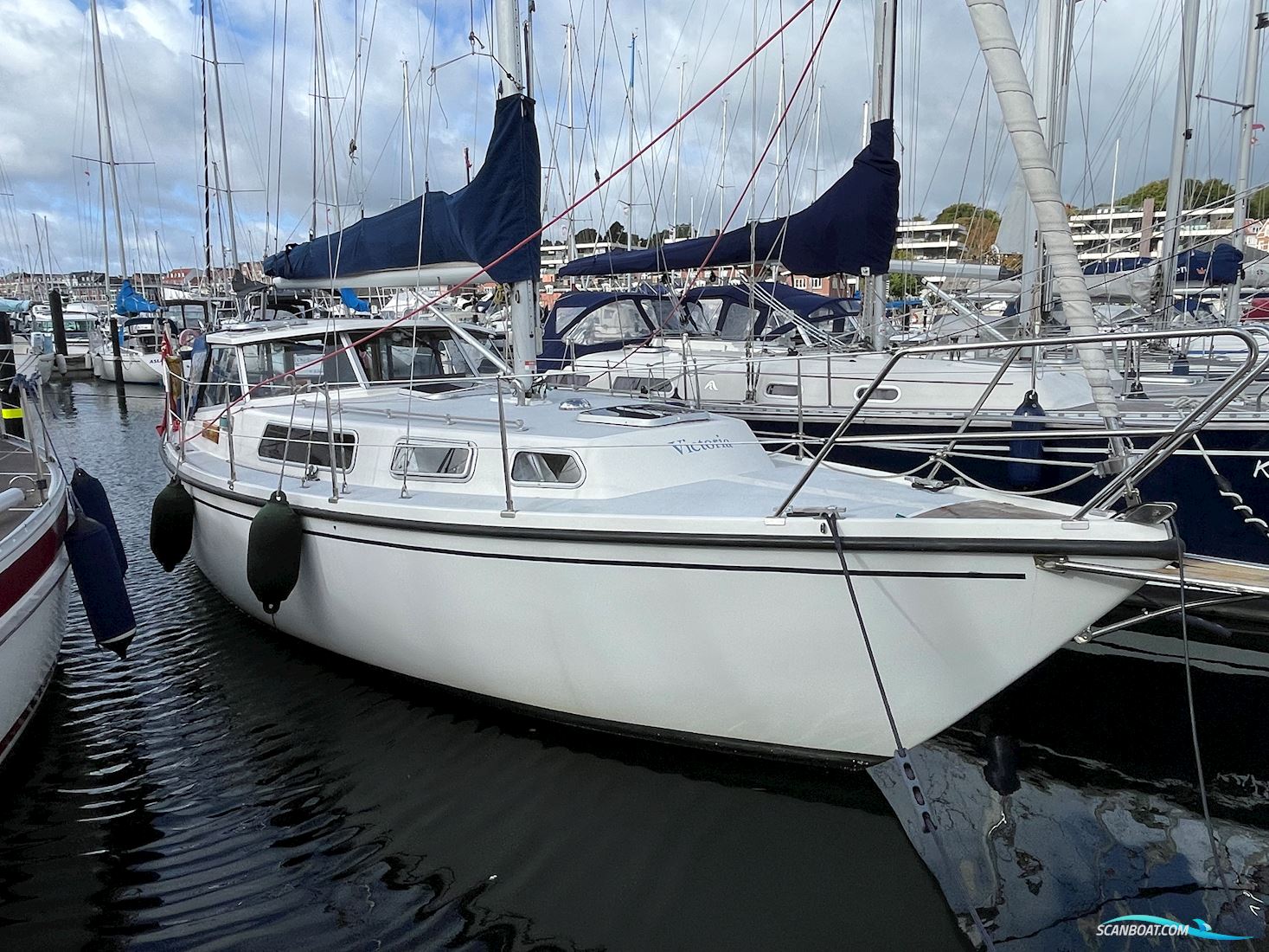 Venus 31 Motorzeiler 1978, met Perkins 4108 motor, Denemarken