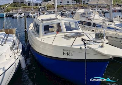 Viksund 25 Motorzeiler 1974, met Volvo Penta MD2030D BT motor, Denemarken