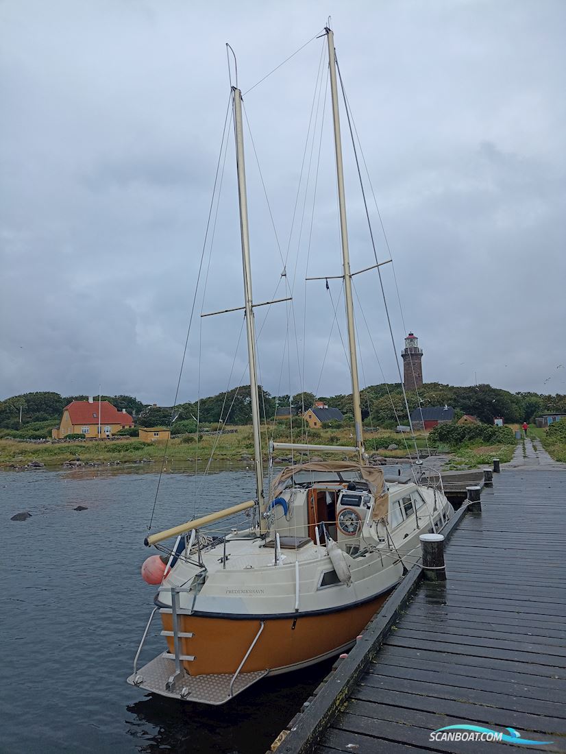 Viksund 31 Goldfish Motorzeiler 1974, met Volvo Penta 2003 motor, Denemarken