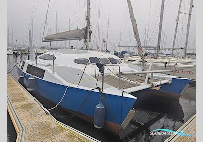 Amateur Woods Sagitta 30 Catamaran Multi hull boat 1998, with Honda BF10 engine, The Netherlands