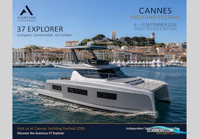 Aventura 37 Explorer Fly-Bridge Multi hull boat 2027, with Nanni engine, No country info