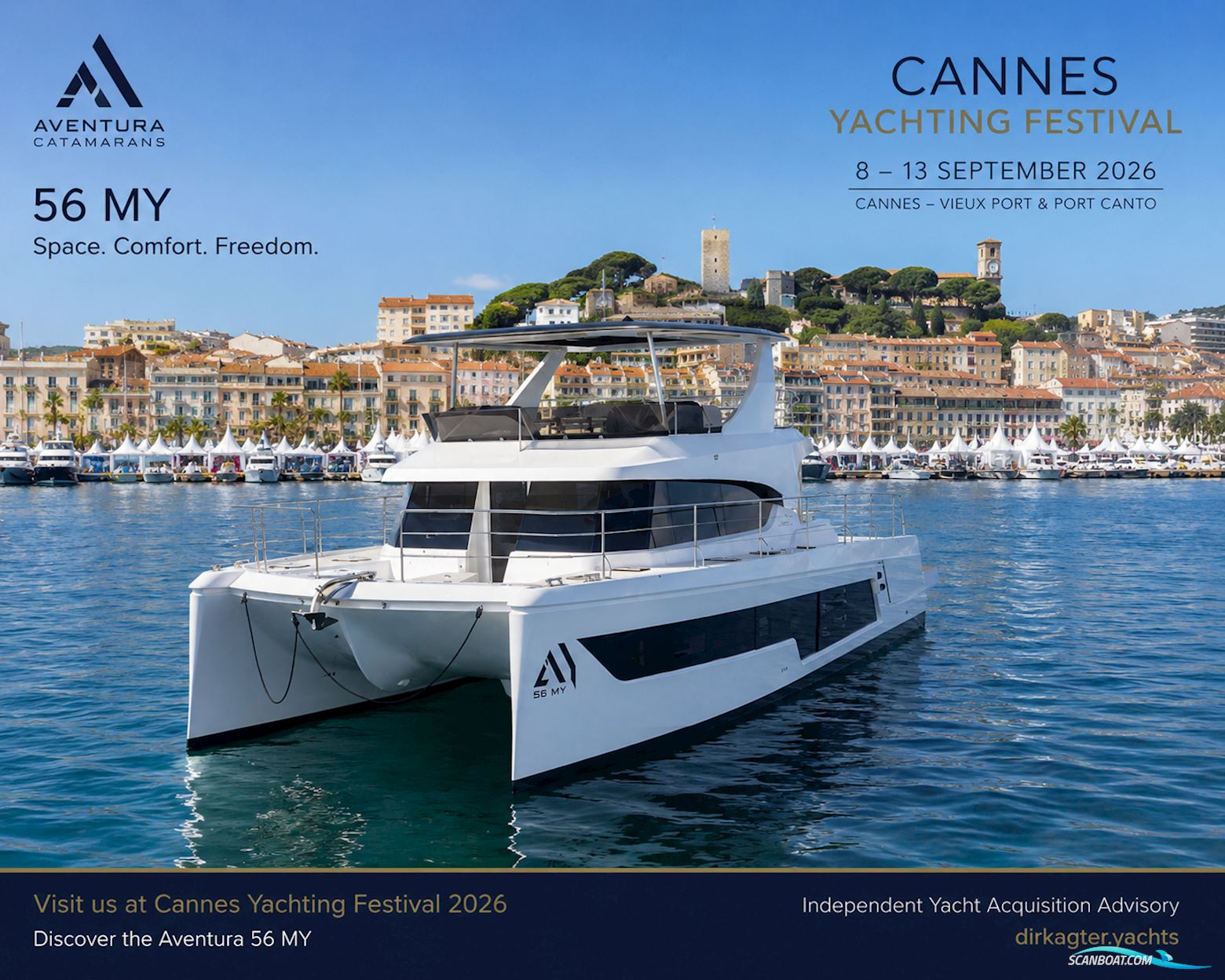 Aventura 56 MY Privilège Pack Multi hull boat 2027, with Yanmar engine, No country info
