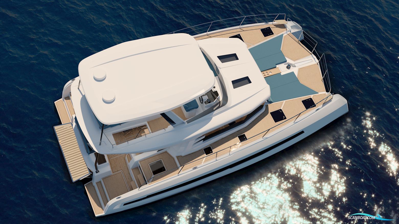 Cervetti 44 Catamaran Power